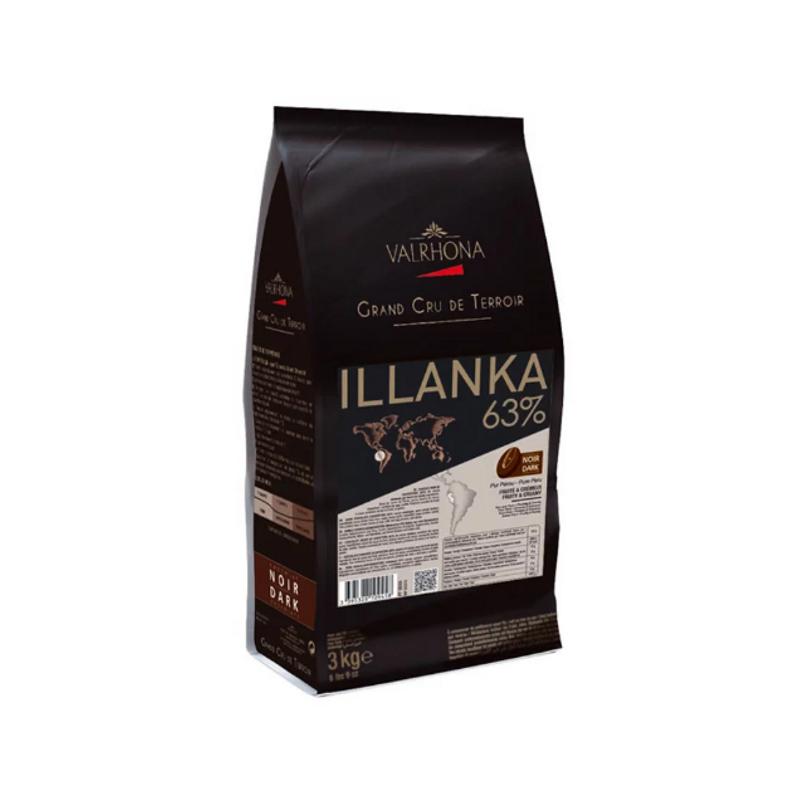 Valrhona Chocolate coverture Illanka 63%, 3Kg – The Gourmet Market