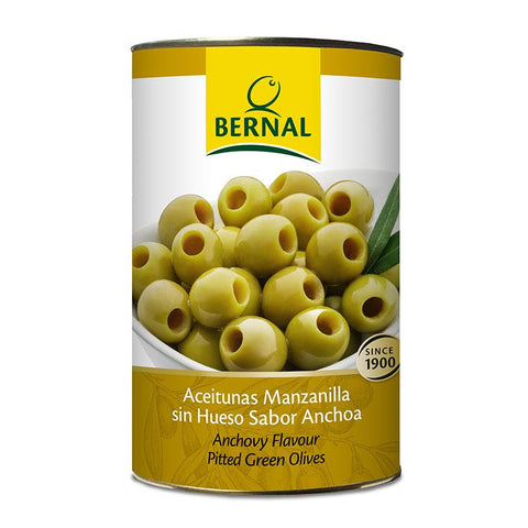 Olives Manzanilla Pitted, 2.5Kg Drained - The Gourmet Market