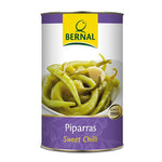 Chillies Pickled Sweet "Piparras", 2Kg Drained - The Gourmet Market