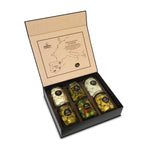 Olives & Pickles Gourmet Mixed Flavours Gift Box, 6x225Gr Drained