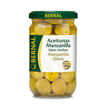 Olives Manzanilla Whole, 180Gr Drained - The Gourmet Market